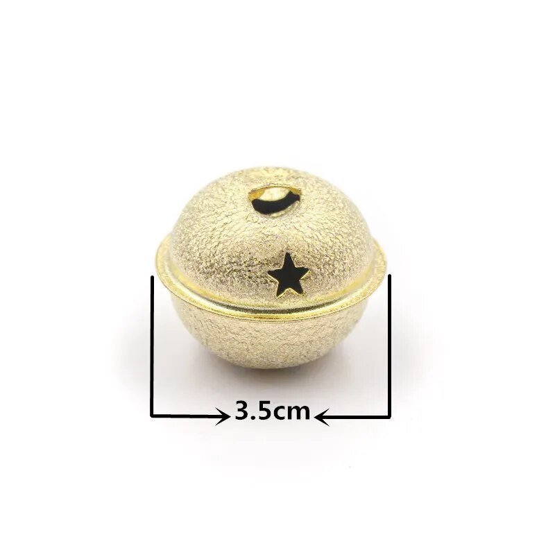 3KOM Božićna zvona Metalna zvončića Dekoracija za božićno drvce DIY obiteljski ukras Božićne kuglice Zvončići Privjesak za umjetnost