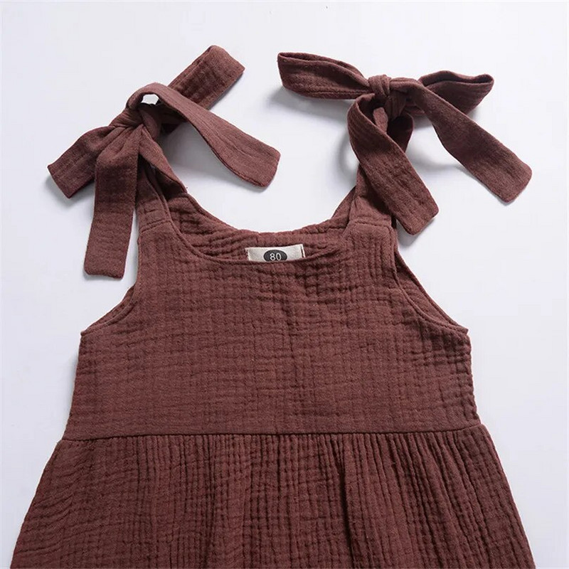 Pamut vászon harisnyanadrág overál kisfiú/lány csípős jumpsuit csecsemő gyerek alsónadrág kisgyermek ruhák nyári