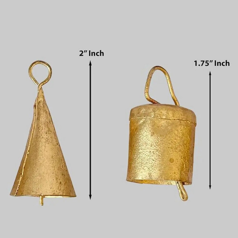 Zvončeky s jasným zvukom, proti strateným pasienkom, mini zvončeky, remeslá na zvieraciu farmu, záhradu, Vianoce