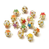 10 tk sulamist tilkõlikellad Õõnes lillekell jõuludeks Kunst Käsitöö DIY Ehted Otsimine Ripatsid Aksessuaarid Hulgimüük