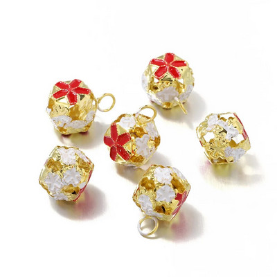 10 tk sulamist tilkõlikellad Õõnes lillekell jõuludeks Kunst Käsitöö DIY Ehted Otsimine Ripatsid Aksessuaarid Hulgimüük