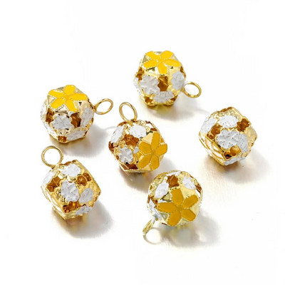 10 tk sulamist tilkõlikellad Õõnes lillekell jõuludeks Kunst Käsitöö DIY Ehted Otsimine Ripatsid Aksessuaarid Hulgimüük