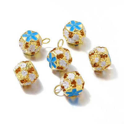 10 tk sulamist tilkõlikellad Õõnes lillekell jõuludeks Kunst Käsitöö DIY Ehted Otsimine Ripatsid Aksessuaarid Hulgimüük