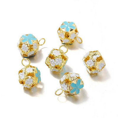 10 tk sulamist tilkõlikellad Õõnes lillekell jõuludeks Kunst Käsitöö DIY Ehted Otsimine Ripatsid Aksessuaarid Hulgimüük