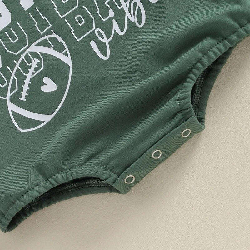 Jesenske novorođenčad Dječaci Djevojčice Rompers Odjeća Rugby Slovo print dugih rukava O-izrez Sweatshirts Kombinezoni Kostim