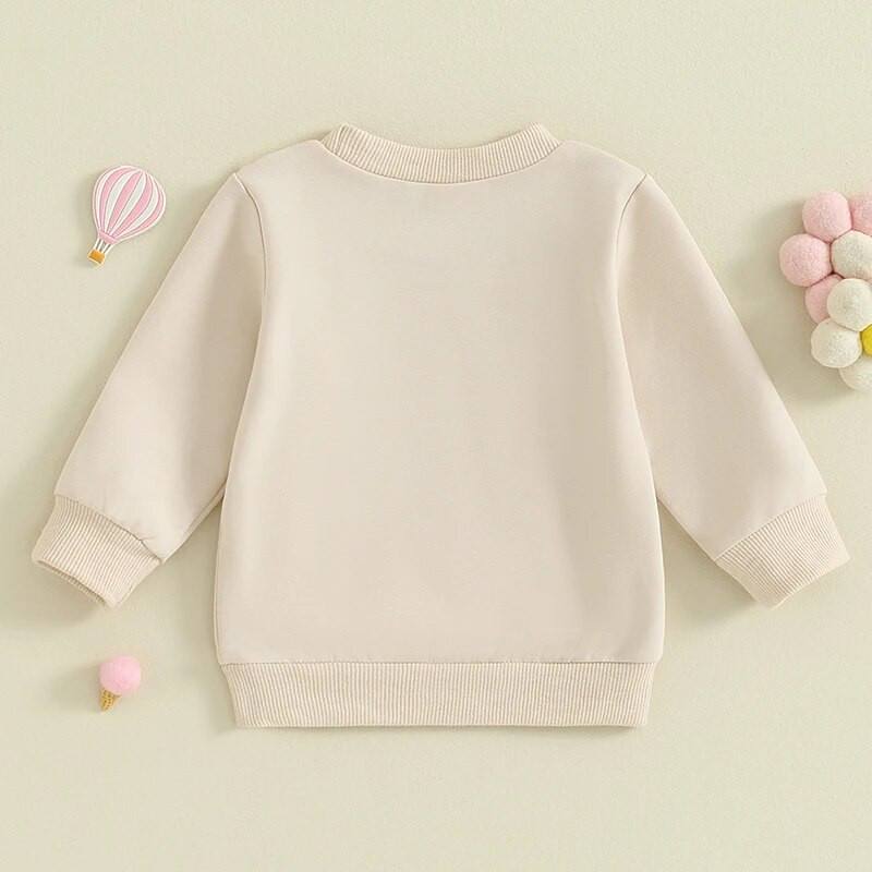 Rudens jaundzimušo meiteņu džemperi Kokvilna ikdienišķs ar garām piedurknēm, mežģīņu pulovers, kapuciņi Džemperi, topi Apģērbi, apģērbi