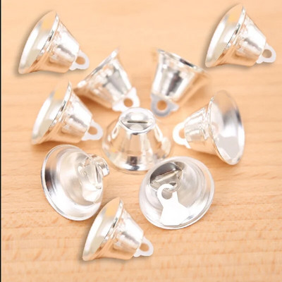10Pcs/Set Zlatno Srebrno Božićno zvono Zvono DIY Dodaci za rukotvorine Božićno zvono zvono Svadbena zabava Dekoracija zvona