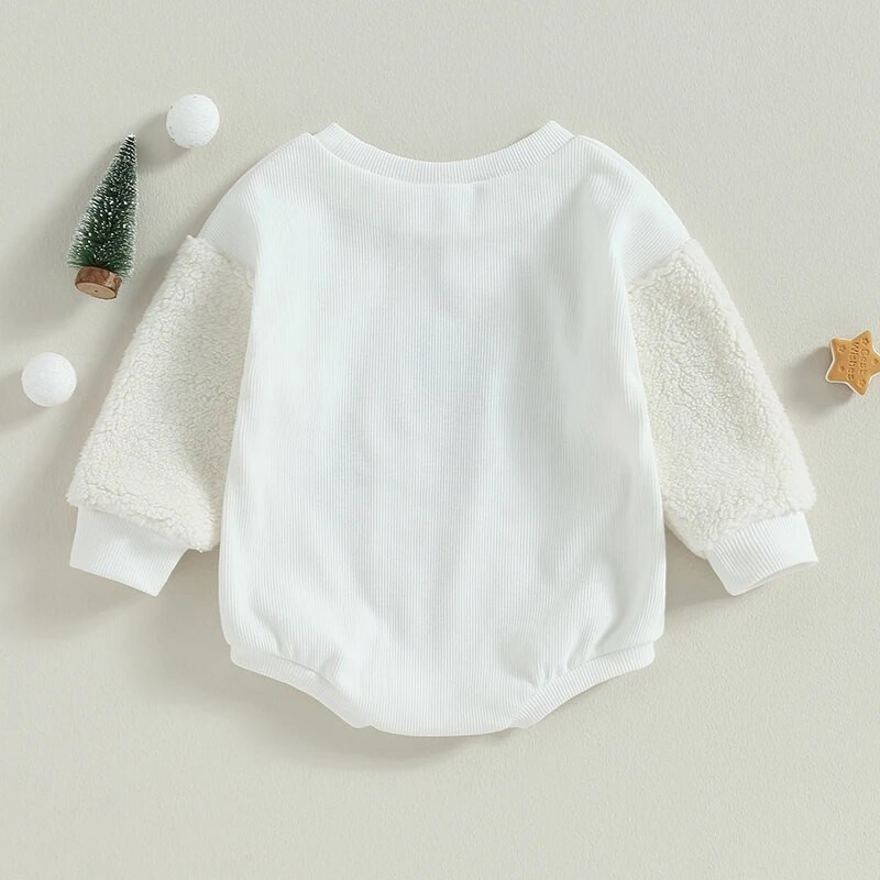 Toddler Baby Ziemassvētku džemperi, džemperi zēniem, meitenēm, karikatūra ar lāču apdruku ar garām piedurknēm, raibs džemperi, kostīmi, kombinezoni