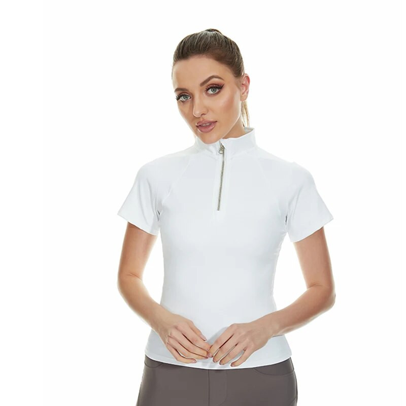 Ženski set za jogu Majice za vježbanje Sportske hlače Kratkih rukava Odjeća za teretanu Odijelo za fitness Visokog struka Tajice za trčanje Sportska odjeća