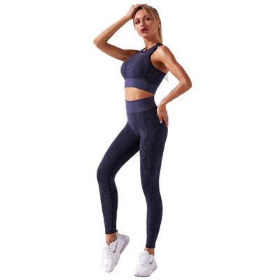 Seamless Fitness Clothing Snake Print Sporta Uzvalks Trenažieru Apģērbs Jogas Komplekts Treniņa Apģērbi Sievietēm Sporta Apģērbs Sporta Krūštura Legingi Komplekts