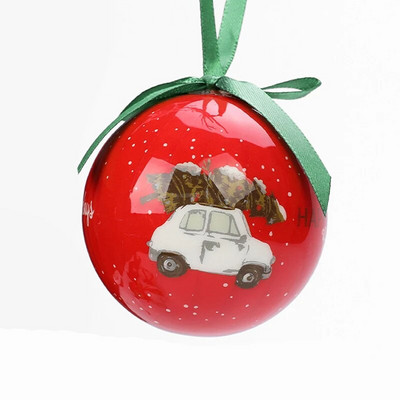 Božićna kuglica Ukrasi/ukrasi za božićno drvce Šarene kuglice 7,2 CM Božićna kuglica Festival dotjerivanja 2023.