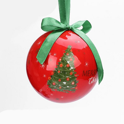 Božićna kuglica Ukrasi/ukrasi za božićno drvce Šarene kuglice 7,2 CM Božićna kuglica Festival dotjerivanja 2023.