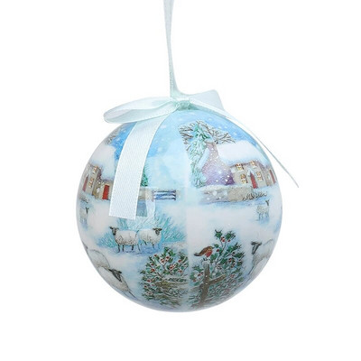 Božićna kuglica Ukrasi/ukrasi za božićno drvce Šarene kuglice 7,2 CM Božićna kuglica Festival dotjerivanja 2023.