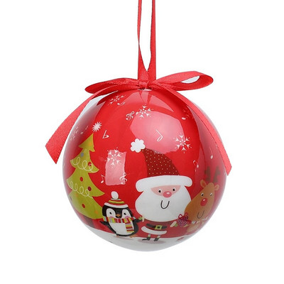 Božićna kuglica Ukrasi/ukrasi za božićno drvce Šarene kuglice 7,2 CM Božićna kuglica Festival dotjerivanja 2023.