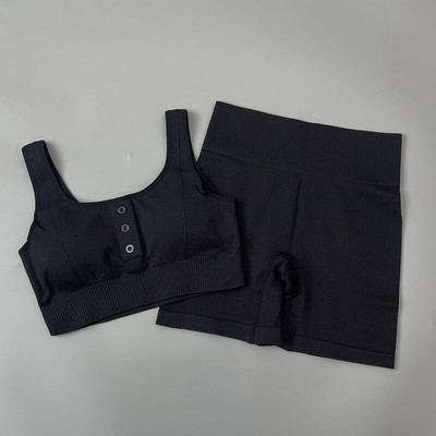 Bešavni ženski komplet za jogu Odjeća za vježbanje Sportske hlače Grudnjak Komplet za teretanu Sportska odjeća za fitness Tajice za trčanje visokog struka Sportska odijela 2022