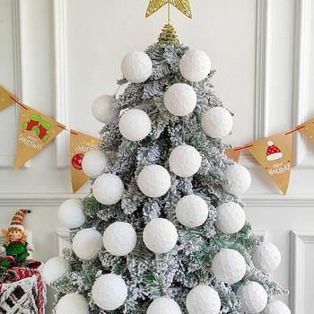 3 τμχ/Σετ 8 εκ. Χριστουγεννιάτικη Μπάλα μενταγιόν Χριστουγεννιάτικο δέντρο Κρεμαστό μπιχλιμπίδι Διακοσμητικά για το σπίτι Πρωτοχρονιάτικο Navidad Supplies 2024