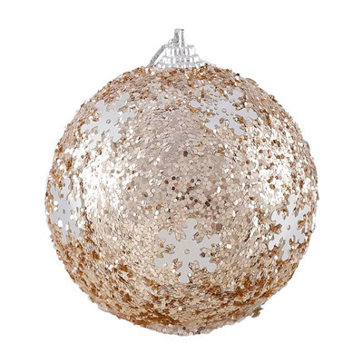 3vnt/Rinkinys 8cm Kalėdų kamuoliukų pakabukai Kalėdų eglutės kabantys baublys kamuoliukų dekoracijos Namų dekoras Naujųjų metų Navidad reikmenys 2024 m.