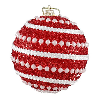 3vnt/Rinkinys 8cm Kalėdų kamuoliukų pakabukai Kalėdų eglutės kabantys baublys kamuoliukų dekoracijos Namų dekoras Naujųjų metų Navidad reikmenys 2024 m.