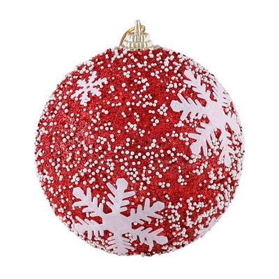 3vnt/Rinkinys 8cm Kalėdų kamuoliukų pakabukai Kalėdų eglutės kabantys baublys kamuoliukų dekoracijos Namų dekoras Naujųjų metų Navidad reikmenys 2024 m.