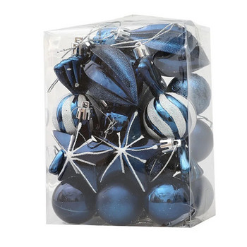 1 кутия Орнаменти за коледни топки Коледно дърво Висящи бонбони Висулки Коледна украса за дома Navidad 2023 Новогодишен подарък Noel