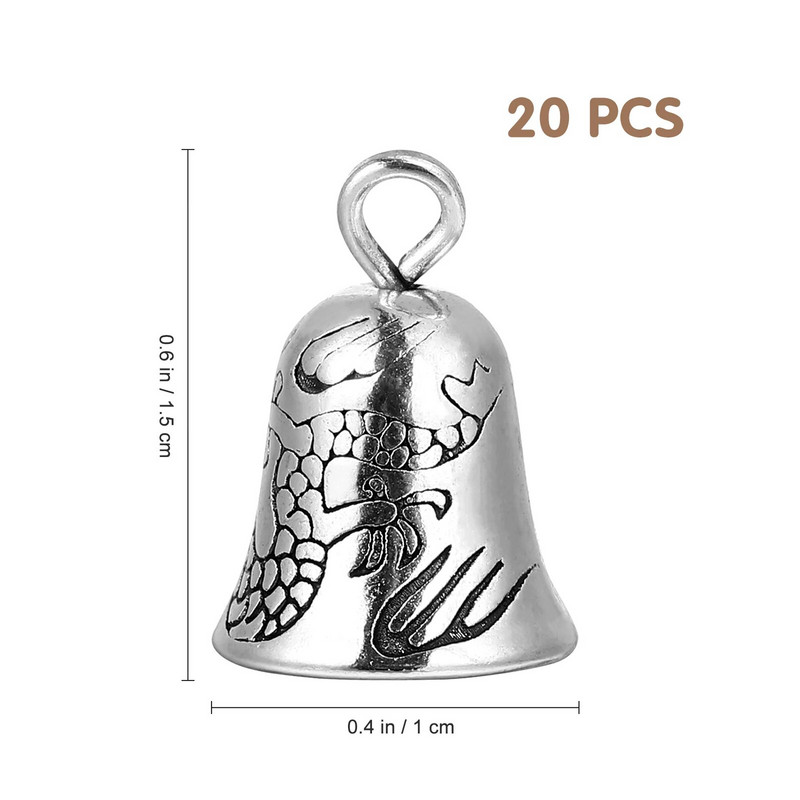 20 komada zvončića Dekoracije Mala viseća zvončića Izrada nakita Zvončići Mini DIY zvončići