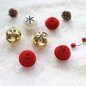 Jauni plūstoši sniegpārslu zvani Ziemassvētku rotājumi brīvdienām DIY Amatniecības piederumi Ziemassvētku vainagu veidošanas rotājumi