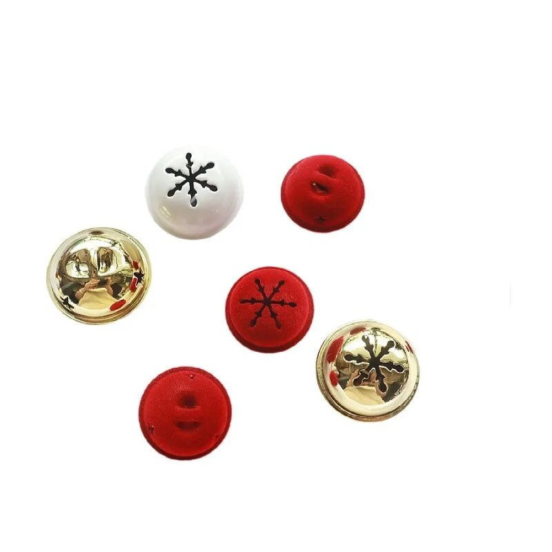 Jauni plūstoši sniegpārslu zvani Ziemassvētku rotājumi brīvdienām DIY Amatniecības piederumi Ziemassvētku vainagu veidošanas rotājumi