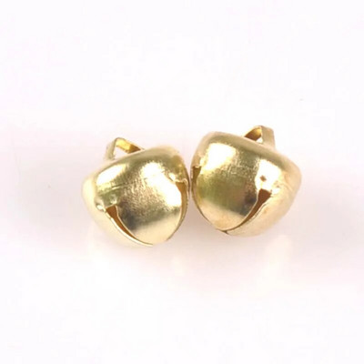 zlatni/srebrni željezni križ Mali zvončići Božićni ukrasi Privjesci DIY rukotvorine Ručno izrađeni dodaci 6/8/10 mm 100 kom cp2010