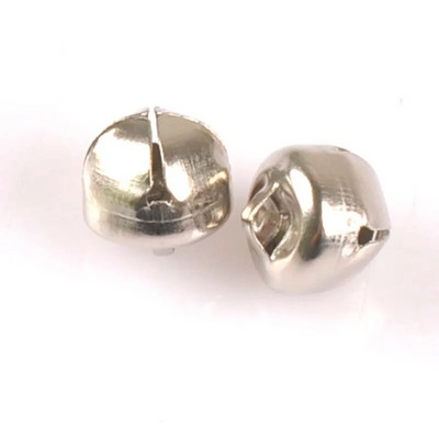 zlatni/srebrni željezni križ Mali zvončići Božićni ukrasi Privjesci DIY rukotvorine Ručno izrađeni dodaci 6/8/10 mm 100 kom cp2010