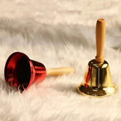 Naujas kalėdinis varpelis Kalėdų Senelis Jingle Bells mokyklos restoranas Handbell 2023 Naujųjų metų Kalėdų puošmena