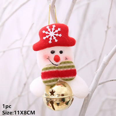 Navidad 2022. Božićno zvono Bauble Jingle Bells Zlatna školska zvona Restoranski pribor Xmas Noel Nova godina 2023. Darovi za djecu