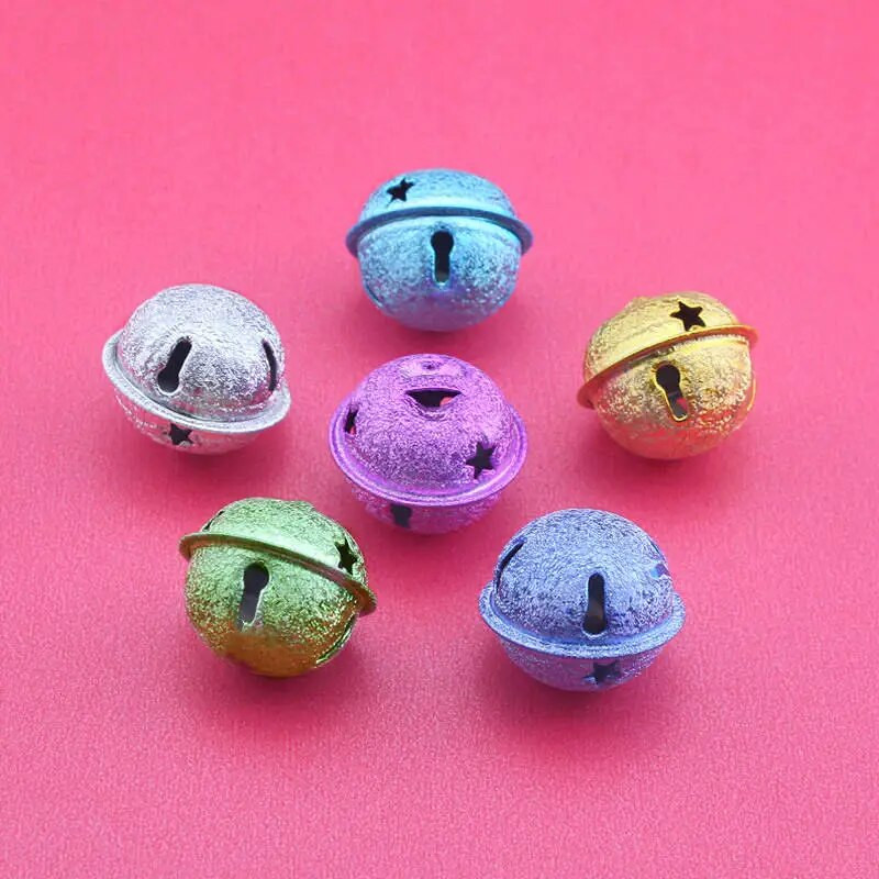 10kom višebojno zvono od 24 mm za kućni vrt Svadbena zabava Pribor za ukrašavanje božićnog drvca DIY ručno izrađene naušnice Lopta za rukotvorine