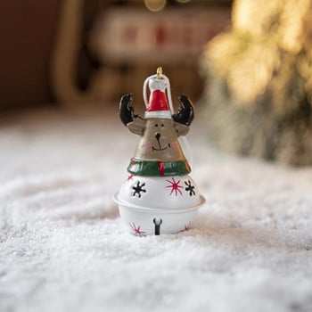 Μεταλλικά αγάλματα χειροτεχνίας Jingle Bell Διακόσμηση χριστουγεννιάτικου δέντρου για Χριστουγεννιάτικα μενταγιόν για χριστουγεννιάτικο γιορτινό πάρτι DIY Crafts Χειροποίητα αξεσουάρ