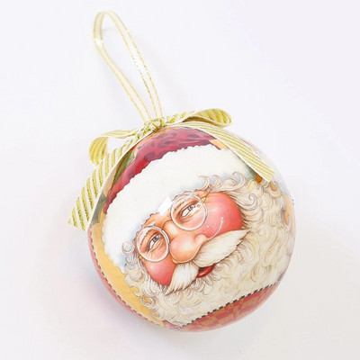 1Gb Ziemassvētku eglīšu dekoru bumbiņu rotājumi Ziemassvētku eglīšu rotaļlietas piekārtiem bumbu sniegavīriem mājas ballītes rotājums Jaungada dāvana