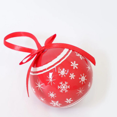1Gb Ziemassvētku eglīšu dekoru bumbiņu rotājumi Ziemassvētku eglīšu rotaļlietas piekārtiem bumbu sniegavīriem mājas ballītes rotājums Jaungada dāvana
