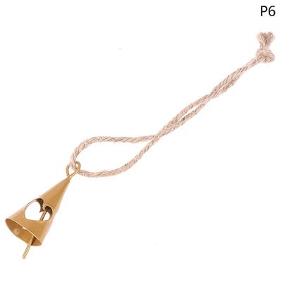 1 ks rustikálny vintage zvonček s jasným zvukom, zvončeky proti strate, mini zvončeky, remeslá na vianočnú záhradnú párty so zvieratami, farmu