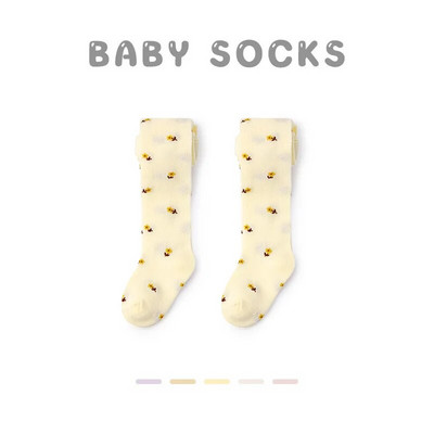 Najlonke za djevojčice Ljeto Proljeće Čarape Odjeća Šuplje najlonske čarape za malu djecu Mrežaste čarape iz crtanih filmova Mrežaste najlonske čarape koje dišu