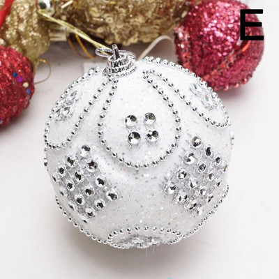 Božićno drvce s kamenčićima Viseće kuglice Privjesci Božićna okrugla kuglica Ukrasi za božićno drvce Novogodišnji ukrasi Poklon za djecu