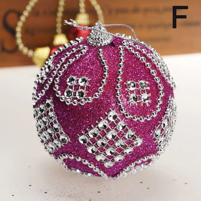 Božićno drvce s kamenčićima Viseće kuglice Privjesci Božićna okrugla kuglica Ukrasi za božićno drvce Novogodišnji ukrasi Poklon za djecu