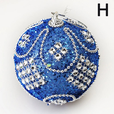 Božićno drvce s kamenčićima Viseće kuglice Privjesci Božićna okrugla kuglica Ukrasi za božićno drvce Novogodišnji ukrasi Poklon za djecu