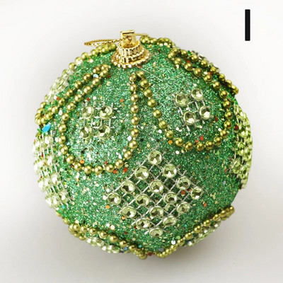 Božićno drvce s kamenčićima Viseće kuglice Privjesci Božićna okrugla kuglica Ukrasi za božićno drvce Novogodišnji ukrasi Poklon za djecu