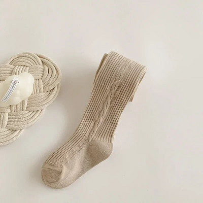 2023. gada pavasara rudens zīdaiņu zeķubikses 0–9 g. meitenēm, rievotas zeķes, trikotāžas deju zeķbikses ar augstu vidukli, bērnu bikses, lētas preces