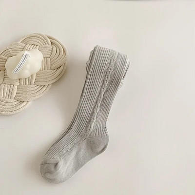 2023. gada pavasara rudens zīdaiņu zeķubikses 0–9 g. meitenēm, rievotas zeķes, trikotāžas deju zeķbikses ar augstu vidukli, bērnu bikses, lētas preces