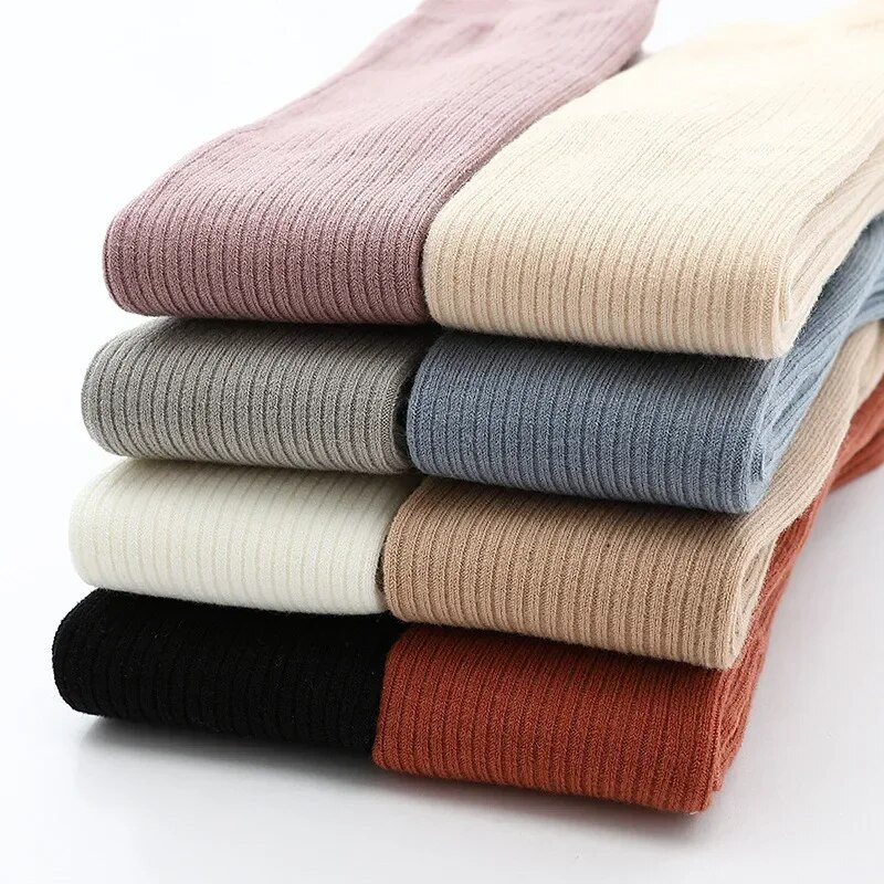 2023. gada ziemas biezās zeķubikses un legingi 0–6 gadu vecuma bērniem. Zīdaiņu vilnas siltas zeķes Meiteņu zeķbikses rudens bērnu apģērbi