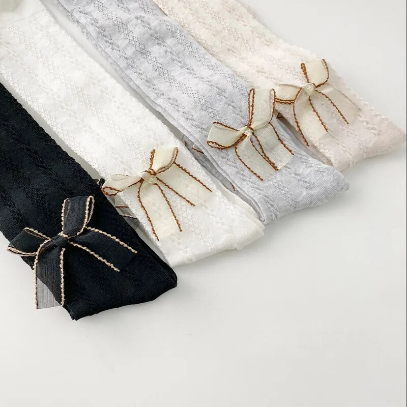 Meiteņu zeķubikses bantītes zīdaiņiem, meitenēm, mazuļiem, jaundzimušajiem bērniem, zeķbikses 2022. gada vasarai, mazuļu masīvas sieta zeķes, bērnu tīkliņzeķes