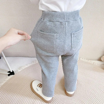 Baby Simple Solid κολάν Κοριτσίστικα Παντελόνια με ρίγες παντελόνια Παιδικά βαμβακερά ελαστικά Slim Παντελόνι Newborn Boy Stretch Παντελόνι