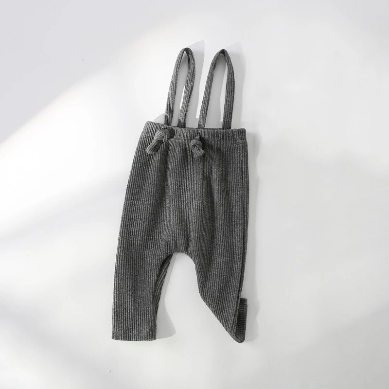 Naujagimio antblauzdžiai kelnės Tvirtas elastingumas briaunoti PP korėjietiški rūbai 0-3 metų berniukui mergaitei mielas kombinezonas kelnės kelnės
