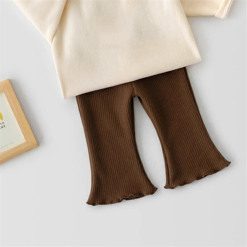 Proljetne dječje hlače za novorođenče, čizmice za djevojčice 0-5 godina, široke hlače, karirane pamučne, elegantne ulične odjeće, dječje dječje hlače