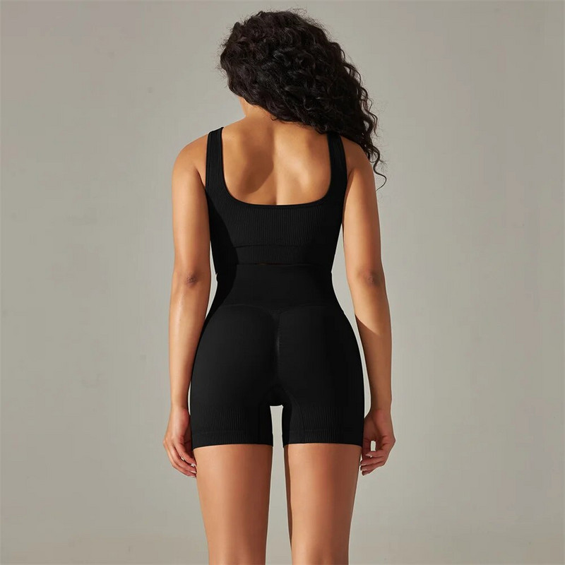 Para Praia 2PCS Ženski bešavni set za jogu Komplet za teretanu Seksi grudnjak Sportske kratke hlače Odjeća za vježbanje Odjeća za trčanje Odjeća za teretanu Sportsko odijelo