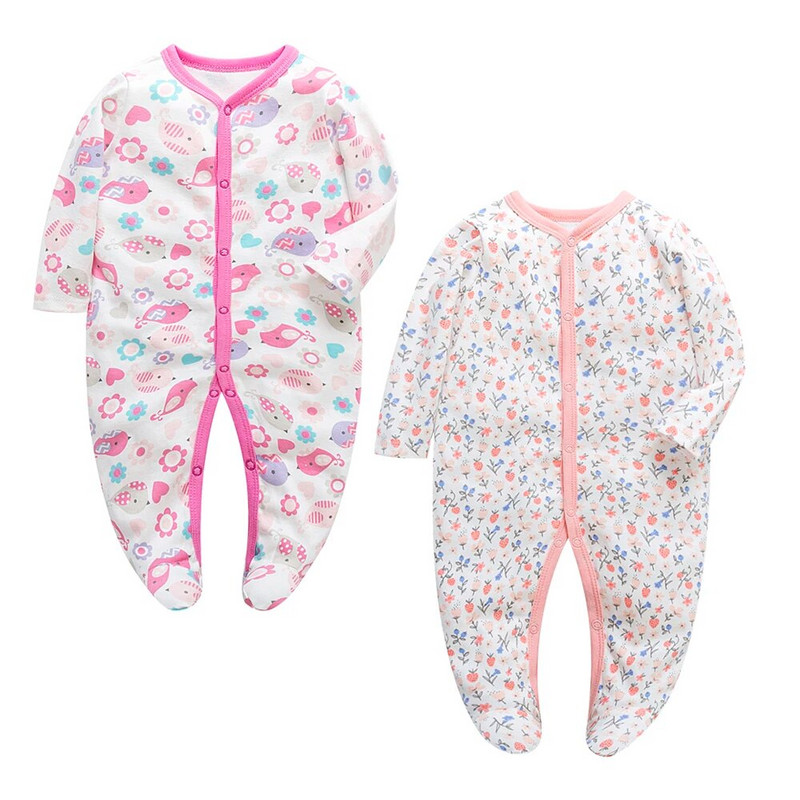 Pidžame za novorođenčad pamučne štrample odjeća za dječake kombinezone štrample za bebe bebe kombinezon odjeća za nedonoščad